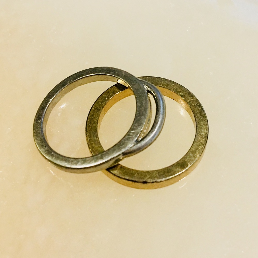 Madewell 2 Stacking Rings